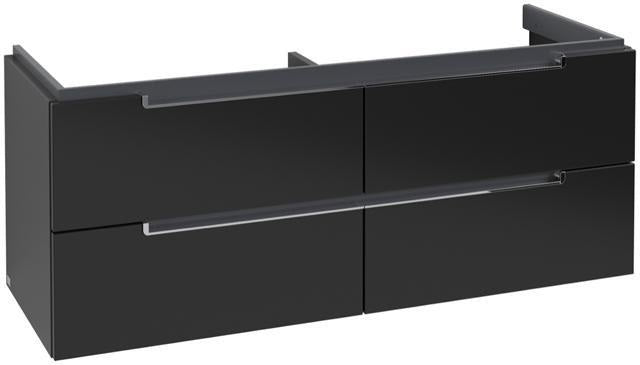 Villeroy & Boch Subway 2.0 Waschtischunterschrank 1287 mm mit 4 Auszügen in Glossy White