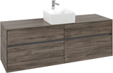 Villeroy & Boch Waschtischunterschrank Collaro C04900 1600 mm Stone Oak mit 4 Auszügen