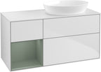 weiß / Mitteldichte Faserplatte (MDF) / GA41G M 1200x603x501mm White Matt