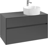 Villeroy & Boch Waschtischunterschrank Collaro C040 B0 1000 mm White Oak mit Beleuchtung & SoftClosing