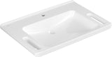 Villeroy & Boch ViCare Wandwaschbecken 800x550 mm Rechteck Weiß Alpin