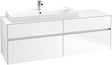 Villeroy & Boch Waschtischunterschrank Collaro C029 B0 1600 mm White Matt mit LED-Beleuchtung