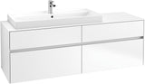 Villeroy & Boch Waschtischunterschrank Collaro C029 B0 1600 mm White Matt mit LED-Beleuchtung