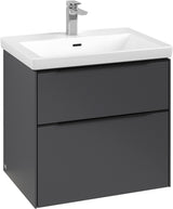 Villeroy & Boch Waschtischunterschrank Subway 3.0 C 576L0 Brilliant White mit LED-Beleuchtung