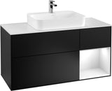 Villeroy & Boch Waschtischunterschrank Finion F421G 1200 mm Glossy White Lacquer