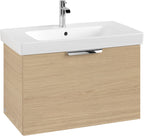 800mm mit Spiegel Nordic Oak