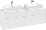 Villeroy & Boch Waschbeckenunterschrank Collaro C137 1600 mm White Matt mit 4 Auszügen
