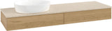 Villeroy & Boch Antao Waschbeckenunterschrank L15013 1600 mm Warm Walnut mit LED