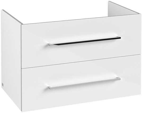 Villeroy & Boch Avento Waschtischunterschrank 780 mm Crystal Grey mit 2 Auszügen