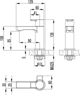 Villeroy & Boch Architectura Standventil TVW103006000 – Kaltwasserarmatur mit AirPlus und AquaSmart, Chrom