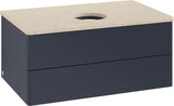 Villeroy & Boch Antao Waschbeckenunterschrank 800 mm Anthracite Matt mit LED-Beleuchtung