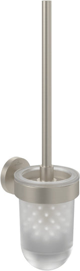 Villeroy & Boch Toilettenbürstengarnitur Elements - Tender, Wandmontage, Chrom, 94 x 118 x 353 mm