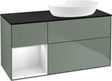 Villeroy & Boch Waschtischunterschrank Finion FA42G 1200 mm Glossy White Lacquer mit Beleuchtung