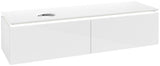 Villeroy & Boch Legato Waschbeckenunterschrank 1600 mm Glossy White mit LED-Beleuchtung