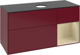 Villeroy & Boch Finion Waschtischunterschrank FA72GFGF 1200 mm Glossy White Lacquer mit LED-Beleuchtung
