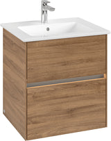 Villeroy & Boch Collaro Waschtischunterschrank C142 B0 – 561 mm, White Matt, LED-Beleuchtung & SoftClosing