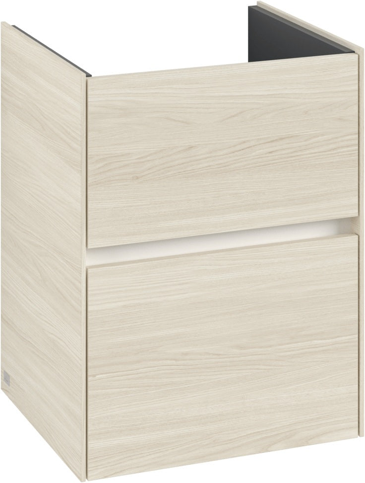 Villeroy & Boch Waschbeckenunterschrank Collaro C141 White Oak 472 mm mit SoftClosing