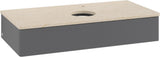 Villeroy & Boch Antao Waschtischunterschrank 1000 mm Anthracite Matt Lack mit SoftClosing