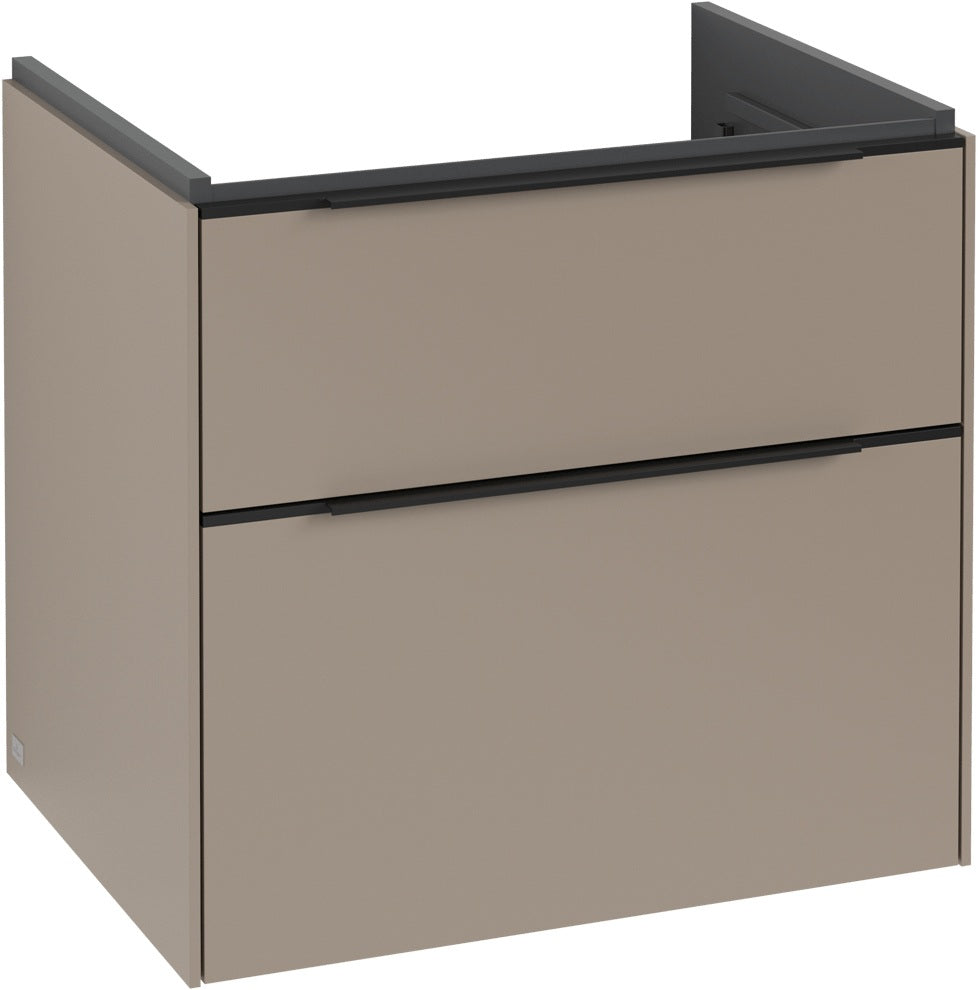 Villeroy & Boch Waschtischunterschrank Subway 3.0 C 576L0 Brilliant White mit LED-Beleuchtung