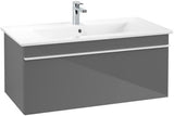 Villeroy & Boch Venticello Waschbeckenunterschrank 953 mm Glossy White – Wandhängend mit Auszug
