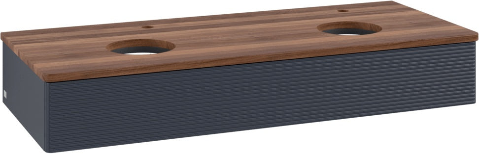 Villeroy & Boch Antao Waschtischunterschrank 1200 mm Anthracite Matt mit LED-Auszugsbeleuchtung