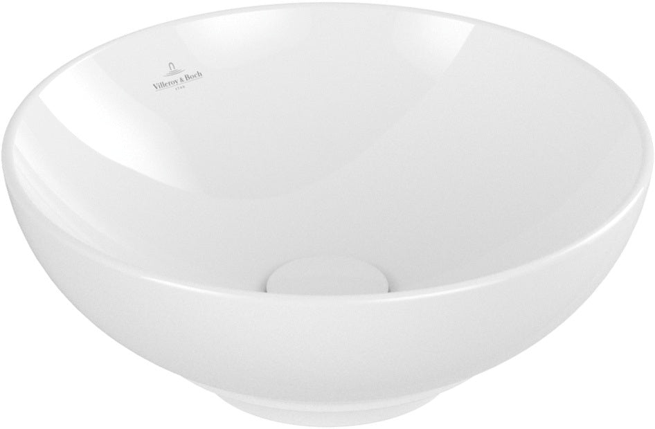Villeroy & Boch Aufsatzwaschbecken Loop & Friends 4A4 380x380mm Weiß Alpin