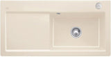 Villeroy & Boch SUBWAY 60 XL FLAT Einbauspüle 965x475mm Ivory CeramicPlus