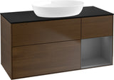 Villeroy & Boch Finion Waschtischunterschrank FA72GFGF 1200 mm Glossy White Lacquer mit LED-Beleuchtung