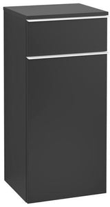 Villeroy & Boch VENTICELLO Seitenschrank Eiche matt 404 mm – wandhängend, Soft-Close, Anschlag rechts