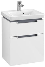 Villeroy & Boch Subway 2.0 Waschtischunterschrank 440 mm Glossy White mit 2 Auszügen