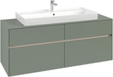 Villeroy & Boch Waschbeckenunterschrank Collaro C092 White Oak 1400 mm
