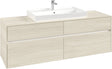 Villeroy & Boch Waschtischunterschrank Collaro C028 1600 mm White Oak mit SoftClosing