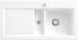 Villeroy & Boch Einbauspüle Subway 60 Ivory CeramicPlus – 1000 mm Keramik mit Abtropffläche
