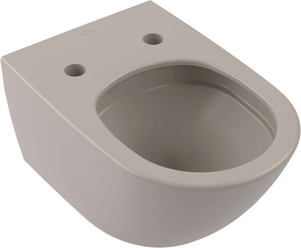Villeroy & Boch Tiefspül-WC Antao 4674T0 370x560mm Almond CeramicPlus spülrandlos