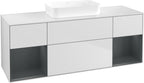 weiß / Mitteldichte Faserplatte (MDF) / F741H G 1600x603x501mm White Matt