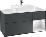 Villeroy & Boch Waschtischunterschrank Finion F421G 1200 mm Glossy White Lacquer