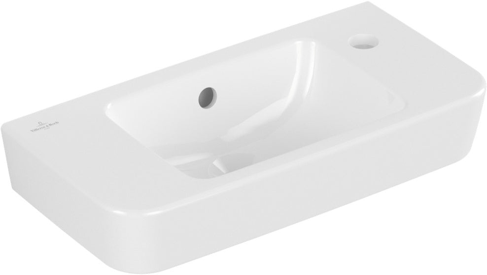 Villeroy & Boch Handwaschbecken O.novo 4342R5 500x250x145mm Eckig Weiß Alpin