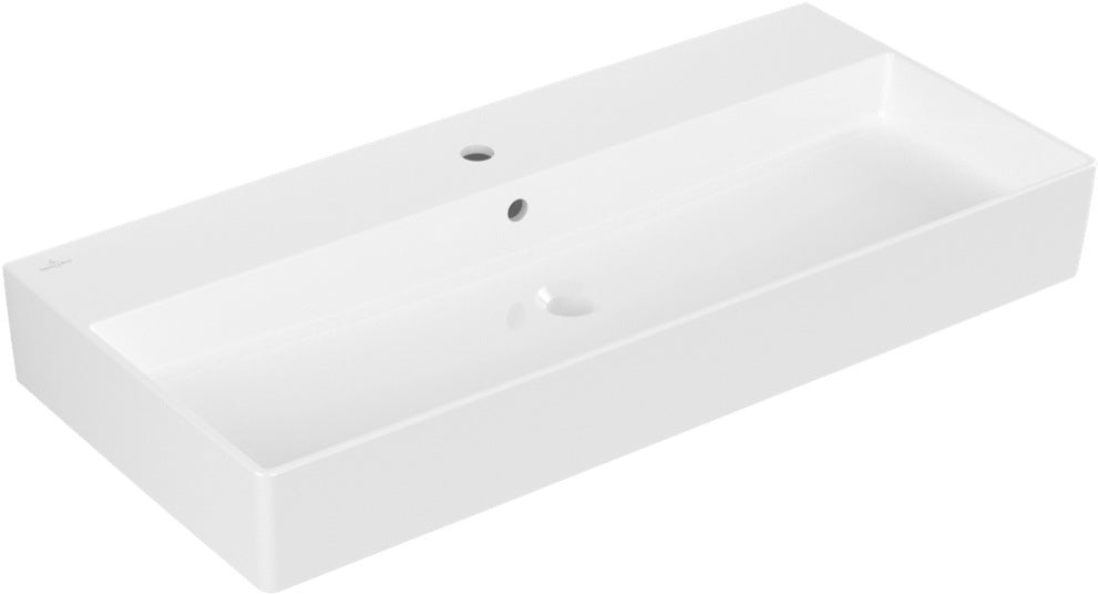 Villeroy & Boch Wandwaschbecken Memento 2.0 1000 mm Rechteck Weiß Alpin