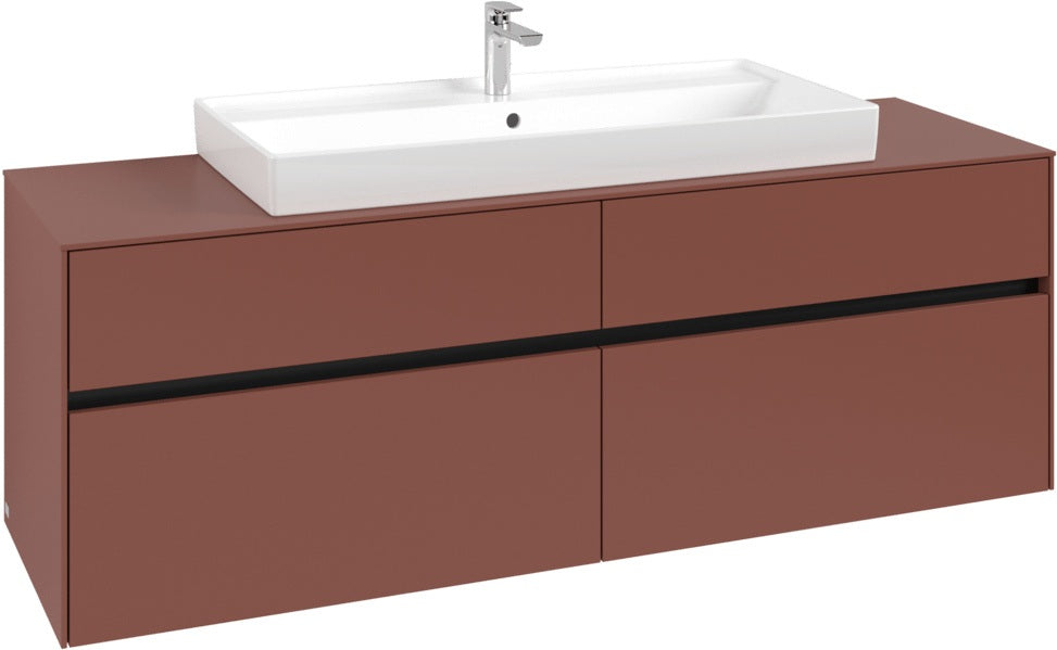 Villeroy & Boch Waschtischunterschrank Collaro C031 1600 mm White Oak mit SoftClosing
