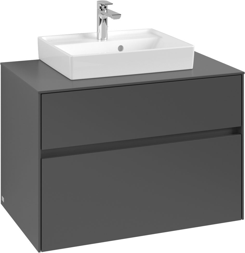 Villeroy & Boch Waschbeckenunterschrank Collaro C06900 800 mm White Oak mit SoftClosing