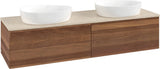 Villeroy & Boch Waschtischunterschrank Antao K39013 1600 mm Warm Walnut mit 2 Auszügen