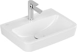 Villeroy & Boch Handwaschbecken O.novo 434450, 500x370x160 mm, Eckig, Weiß Alpin
