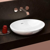 Villeroy & Boch Aufsatzwaschbecken Loop & Friends 4A4 700 oval 560x380 mm Weiß Alpin