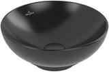 Villeroy & Boch Loop & Friends Aufsatzwaschbecken 380 mm rund Ebony CeramicPlus