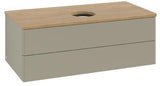 Villeroy & Boch Antao Waschtischunterschrank 1000 mm Silk Grey Matt mit 2 Auszügen