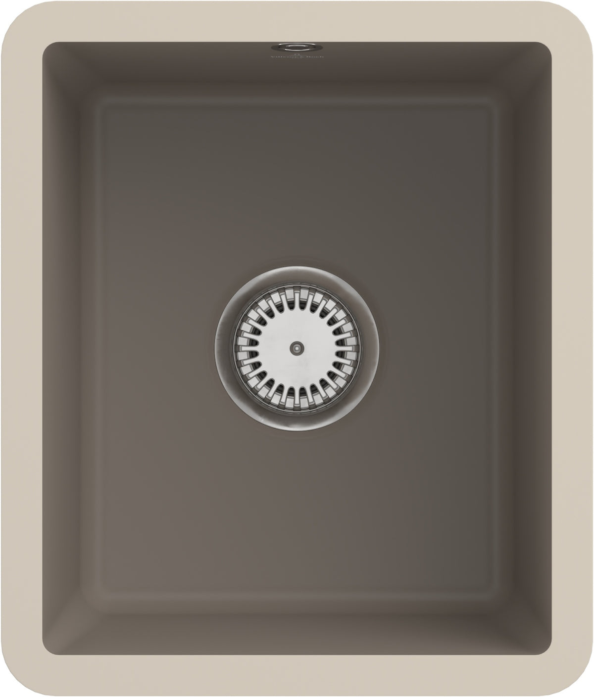 Villeroy & Boch Unterbauspüle Subway 45 SU Weiß Alpin CeramicPlus Rechteck 375x440 mm