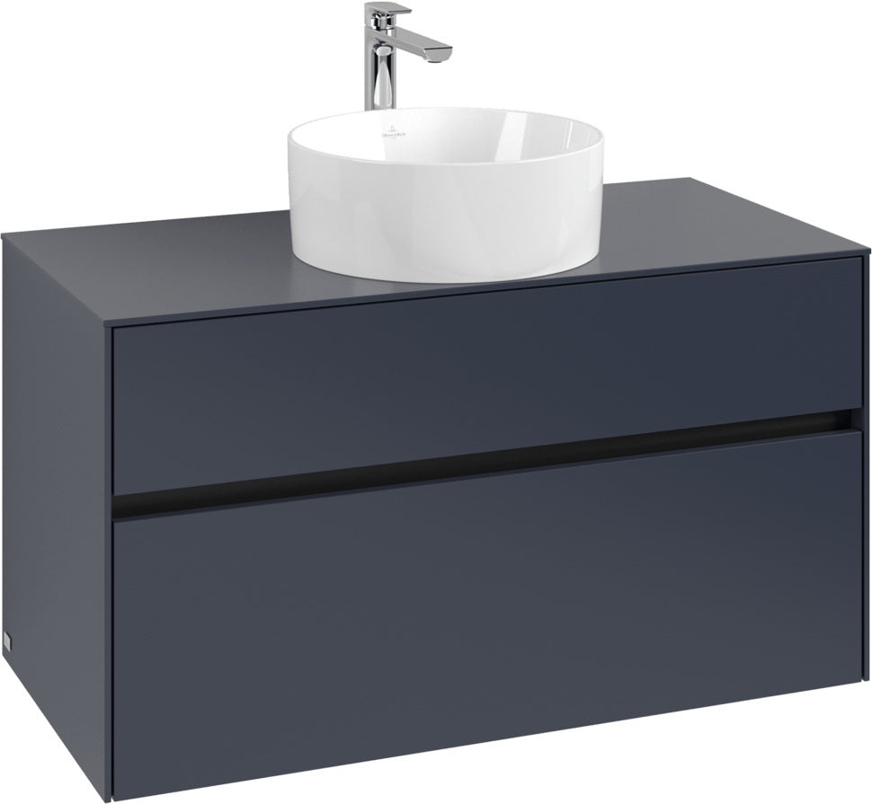 Villeroy & Boch Waschtischunterschrank Collaro C038 White Oak 1000 mm mit SoftClosing