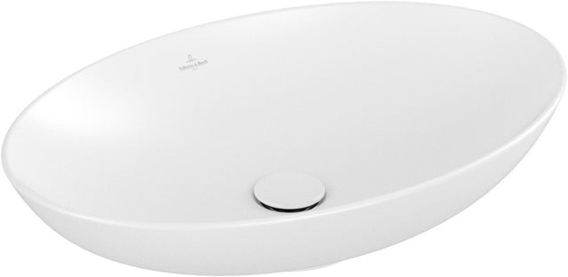 Villeroy & Boch Loop & Friends Aufsatzwaschbecken 620x420mm Stone White CeramicPlus
