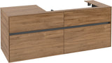 Villeroy & Boch Waschbeckenunterschrank Collaro C09000RH 1400 mm Kansas Oak mit 4 Auszügen