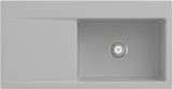 Villeroy & Boch Einbauspüle Subway Style 60 Weiß Alpin CeramicPlus 1000 mm